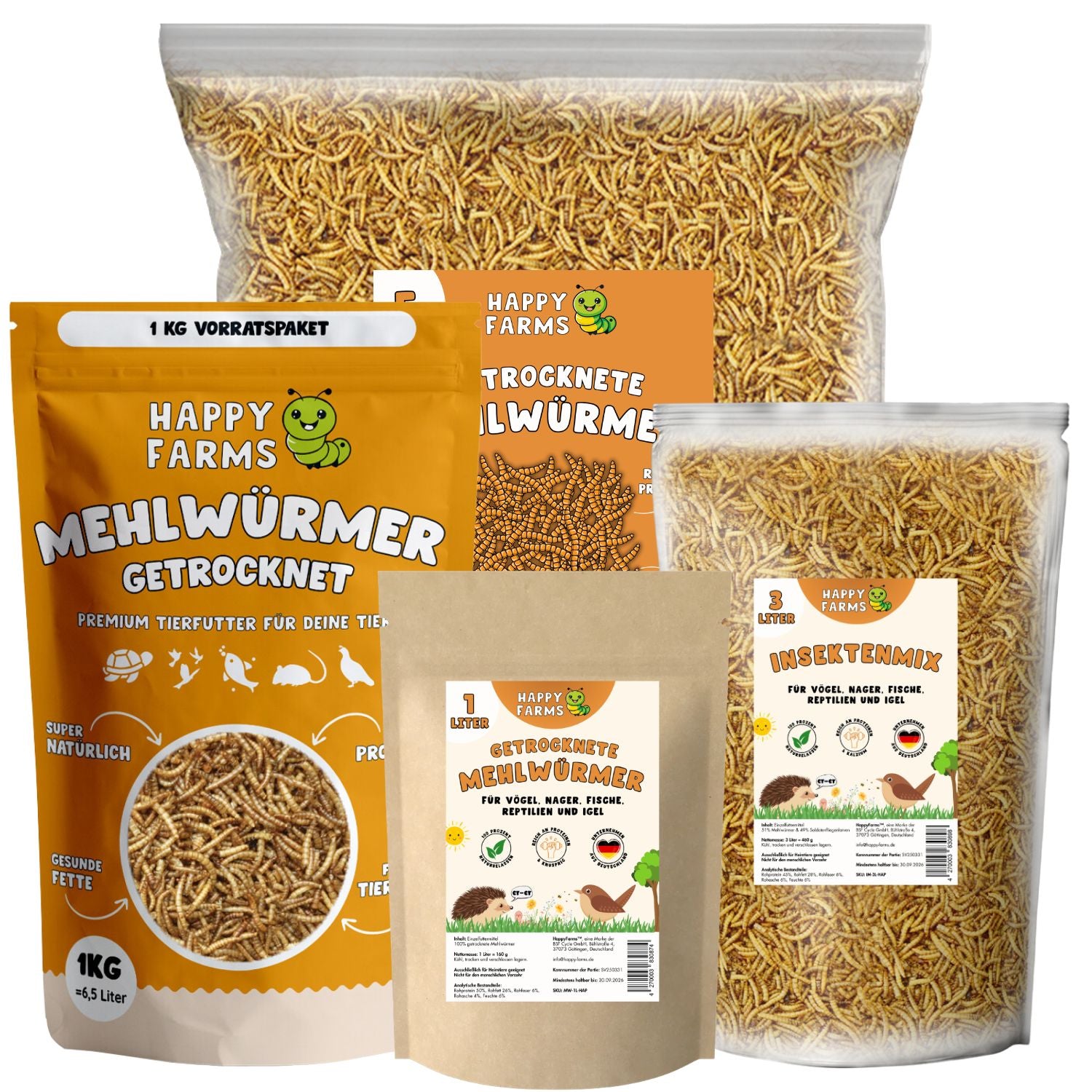 Mehlwürmer von HappyFarms