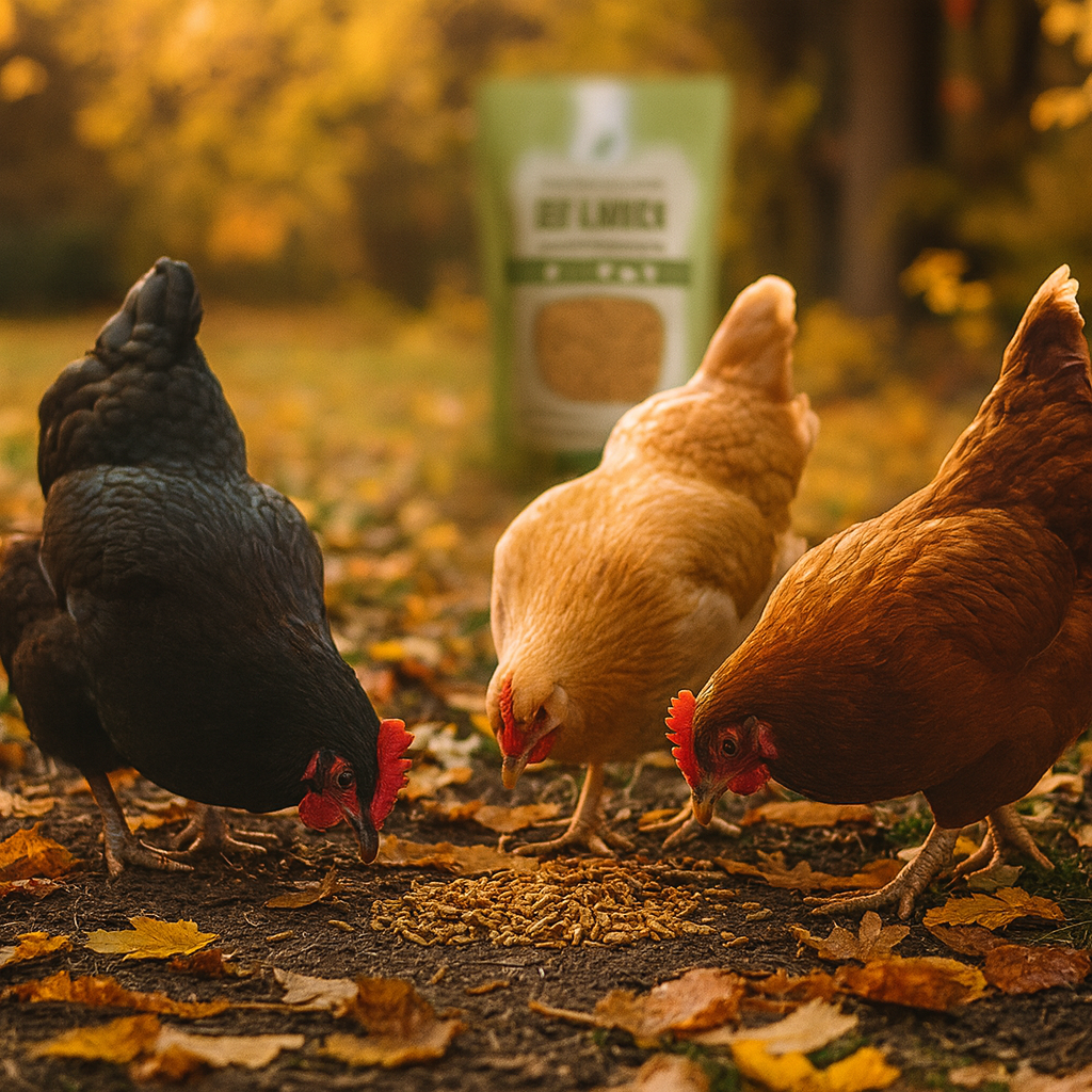 Soldatenfliegenlarven getrocknet – natürliches, proteinreiches Tierfutter für Hühner, Vögel, Igel und Reptilien